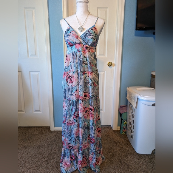 🍭🌸 S/S 2011 CANDIES FLORAL MAXI DRESS (AS SEEN ON VANESSA HUDGENS) 🩷🌷 - Picture 3 of 8